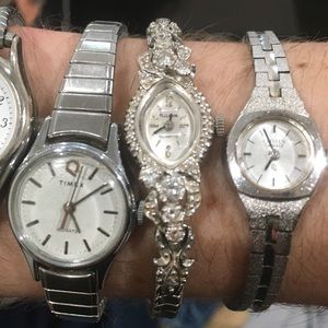 Vintage 1972 Bulova 1k Diamond “Diadem ‘DR’” Watch